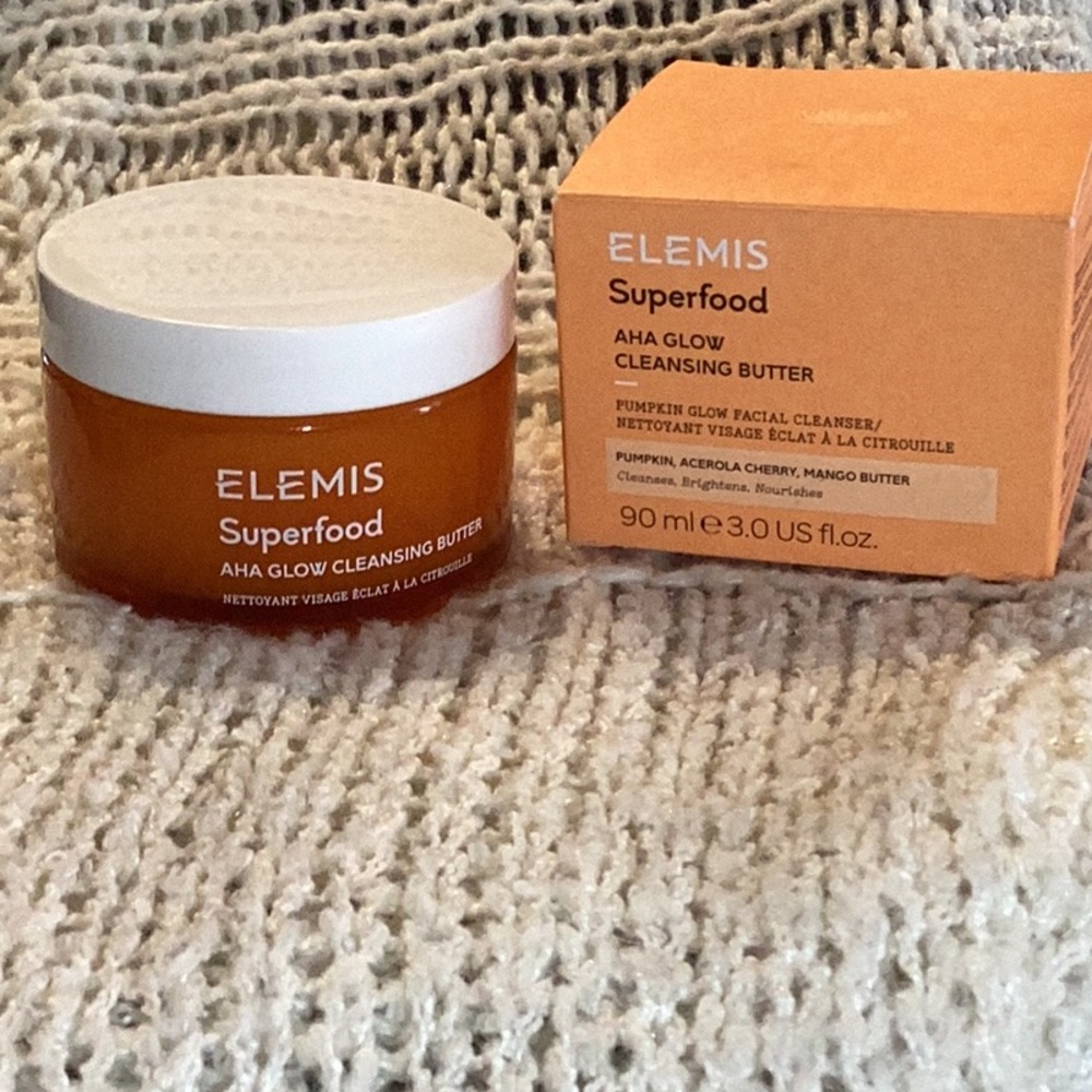 Elemis Superfood AHA Glow Cleansing Butter - Orange